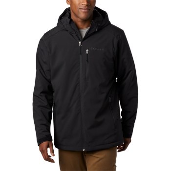 Columbia Gate Racer Softshell, Chamarras Negros Para Hombre | 921365-IFD